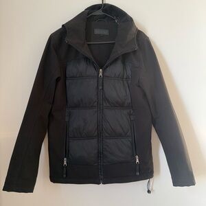 Guess Black Quilted Outerwear Women’s Puffer Jacket